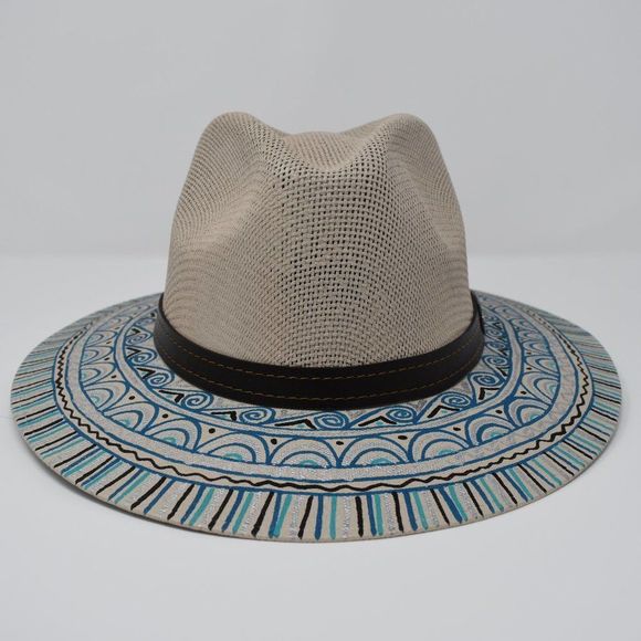 Hand-Painted Sombreros Mexican Sun Hats - Picture 2 of 4